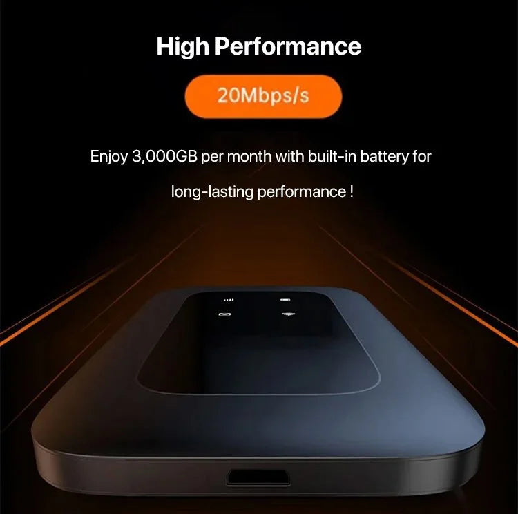 Draagbare 5G WiFi-router Compact voor Reizen en Gaming 3