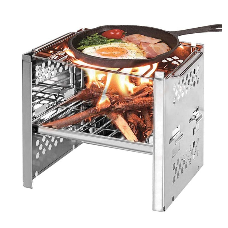 Draagbare BBQ Grill Voor Buiten Met Robuust Ontwerp 0