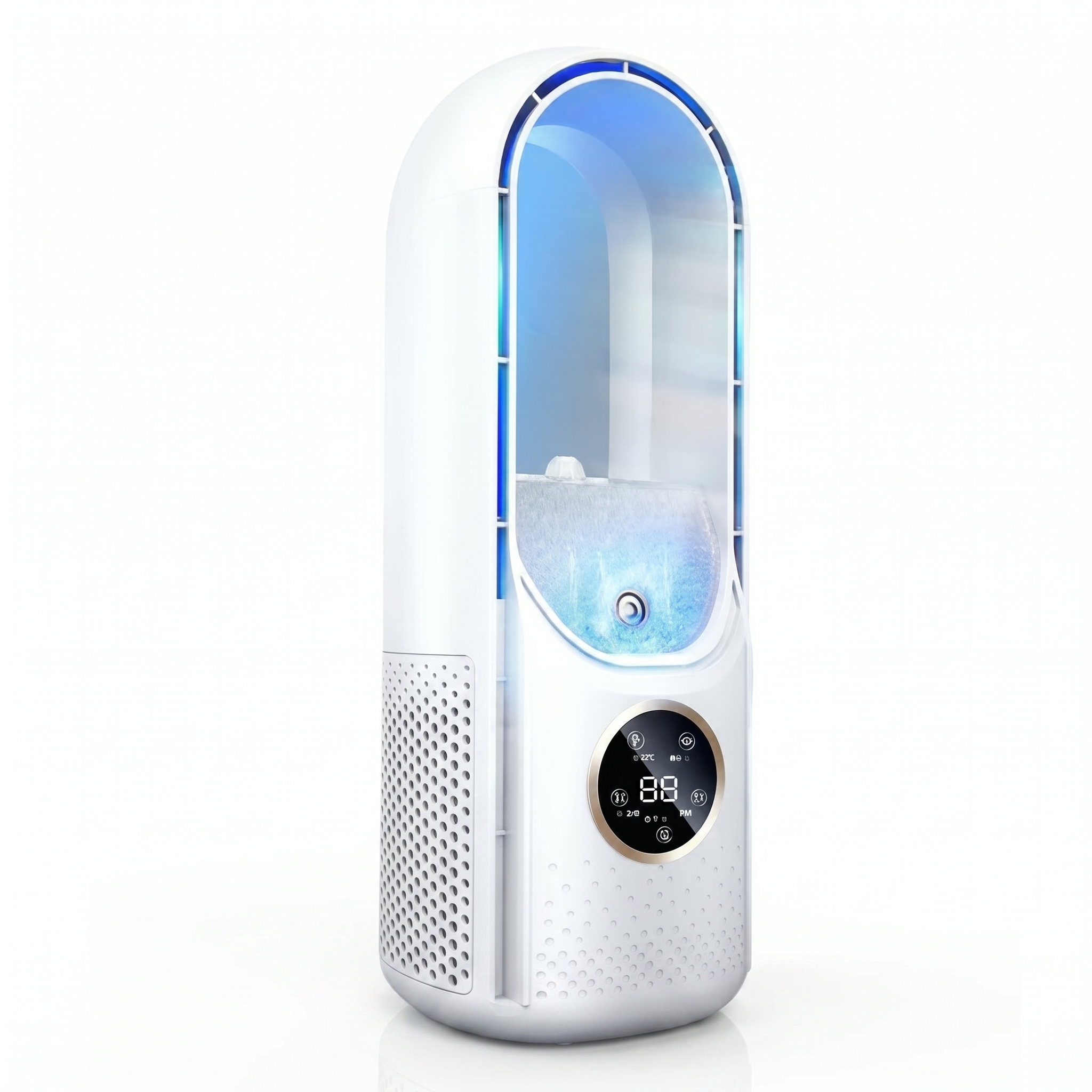 Draagbare Bladloze Airconditioner Stil en Compact voor Thuis en Kantoor 0