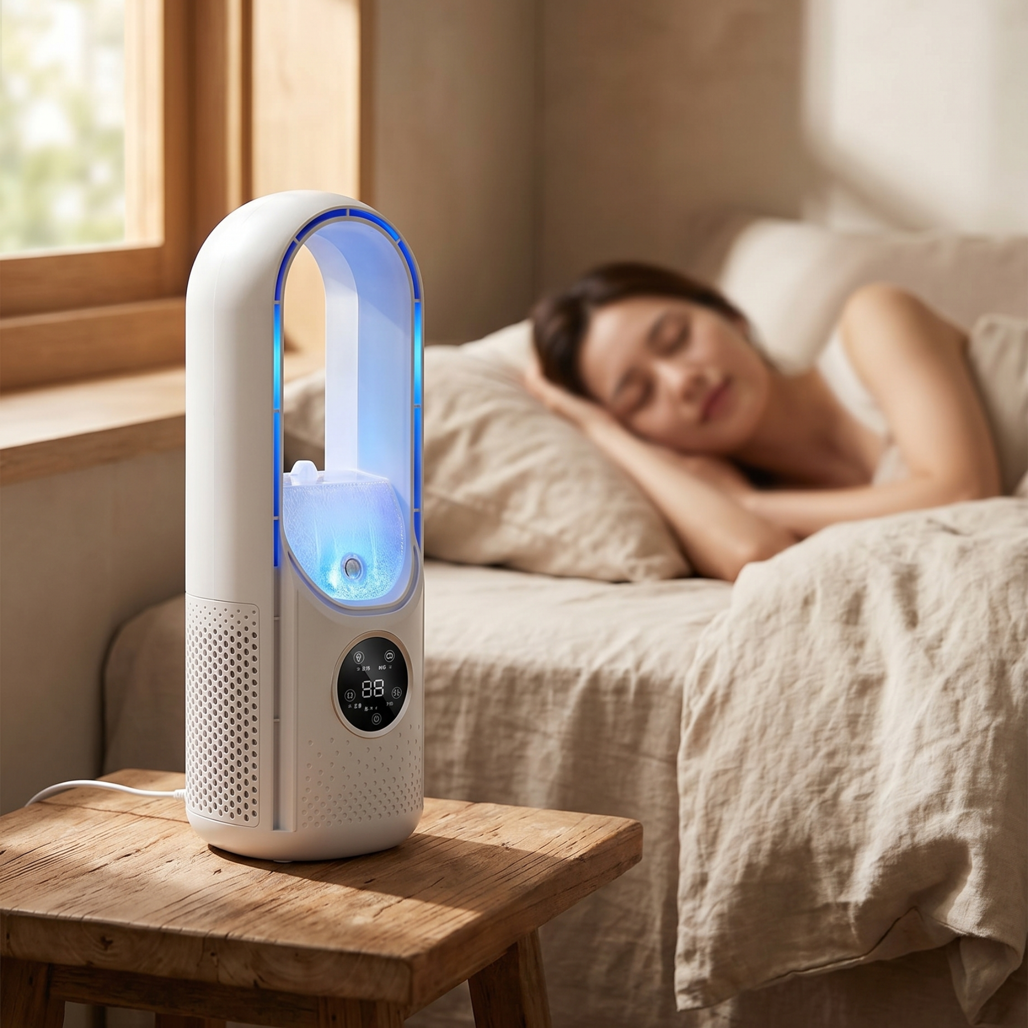 Draagbare Bladloze Airconditioner Stil en Compact voor Thuis en Kantoor 4