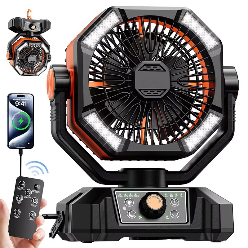 Draagbare Camping Ventilator met Meerdere Functies 0
