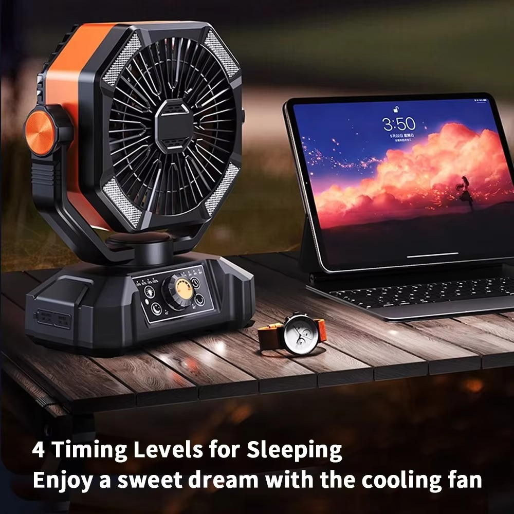Draagbare Camping Ventilator met Meerdere Functies 1