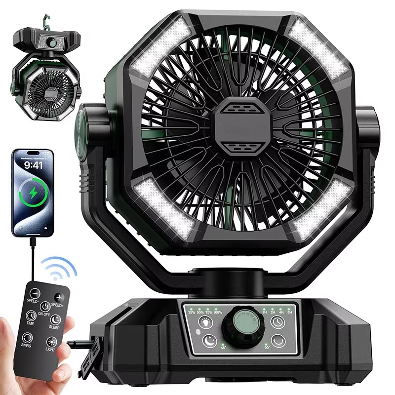 Draagbare Camping Ventilator met Meerdere Functies 8
