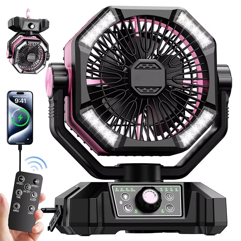 Draagbare Camping Ventilator met Meerdere Functies 9