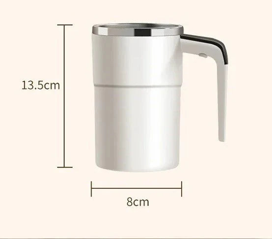 Draagbare Elektrische Koffiemok met Magnetische Roerfunctie voor Koffie Mokken 3