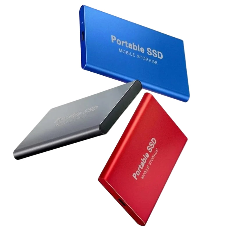 Draagbare Externe SSD Schijf Aluminium 8