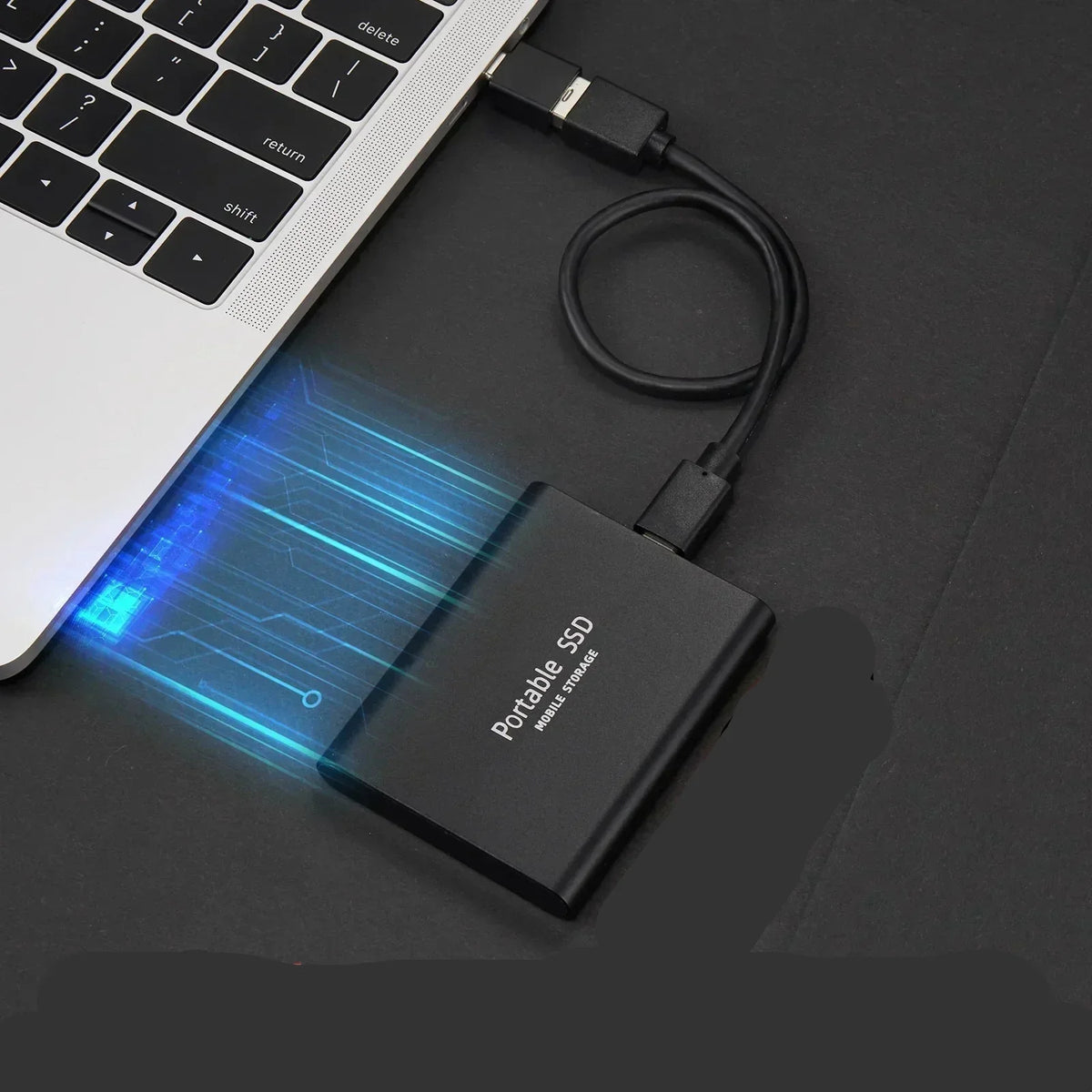 Draagbare Externe SSD Schijf Compact Model 1