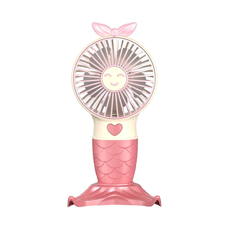 Draagbare Handventilator Zeemeermin Thema Compact & Stil 2