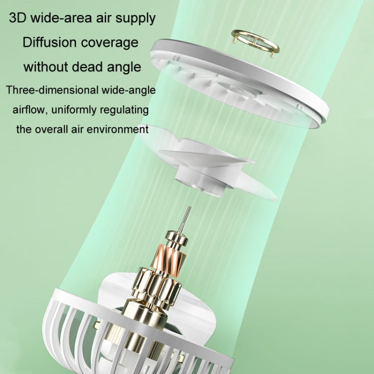 Draagbare Handventilator met Digitale Display en Oplaadfunctie 3