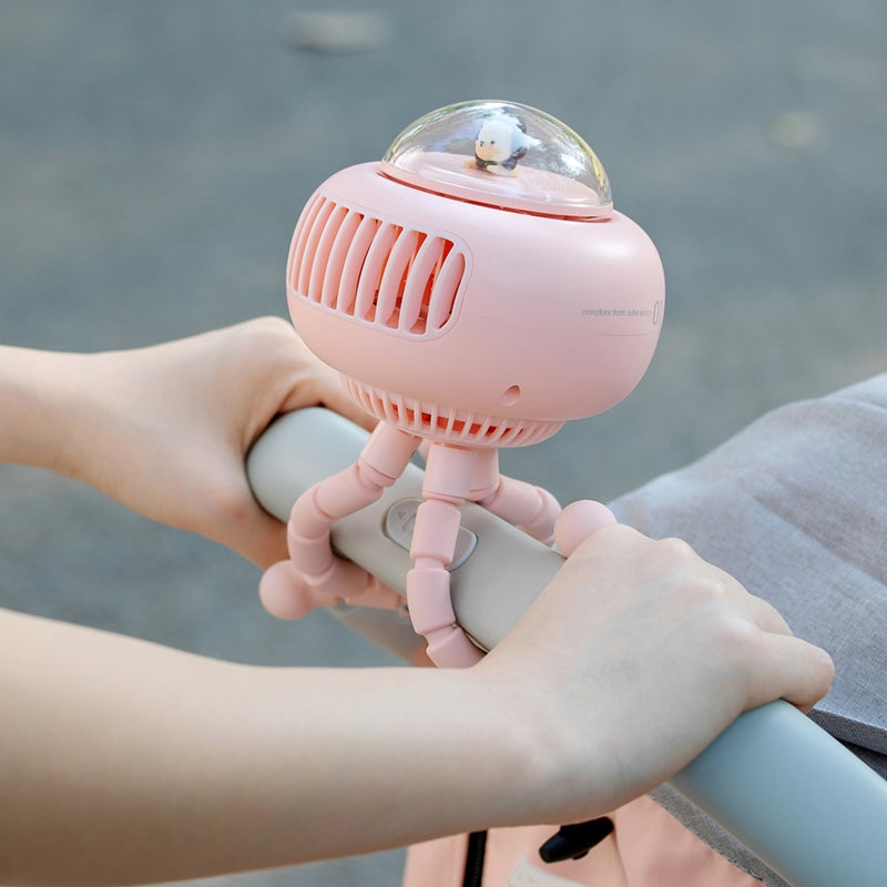 Draagbare Kinderwagenventilator Flexibel 1