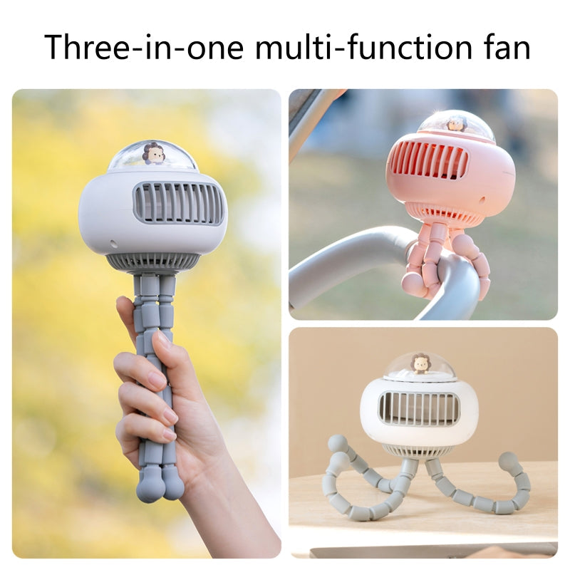 Draagbare Kinderwagenventilator Flexibel 8