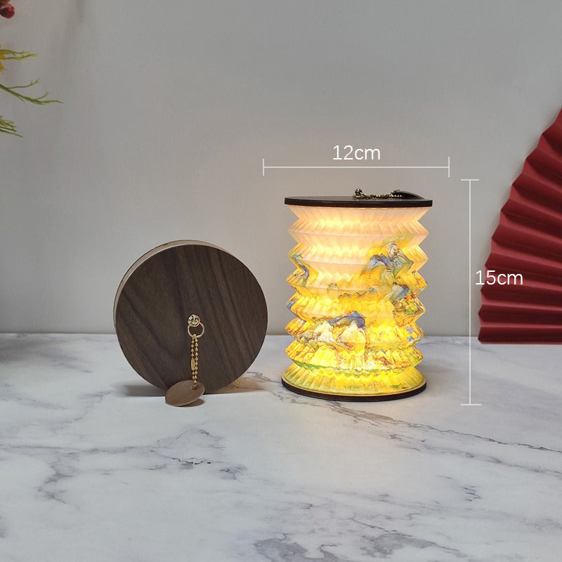 Draagbare LED-lantaarn Compact Design 0