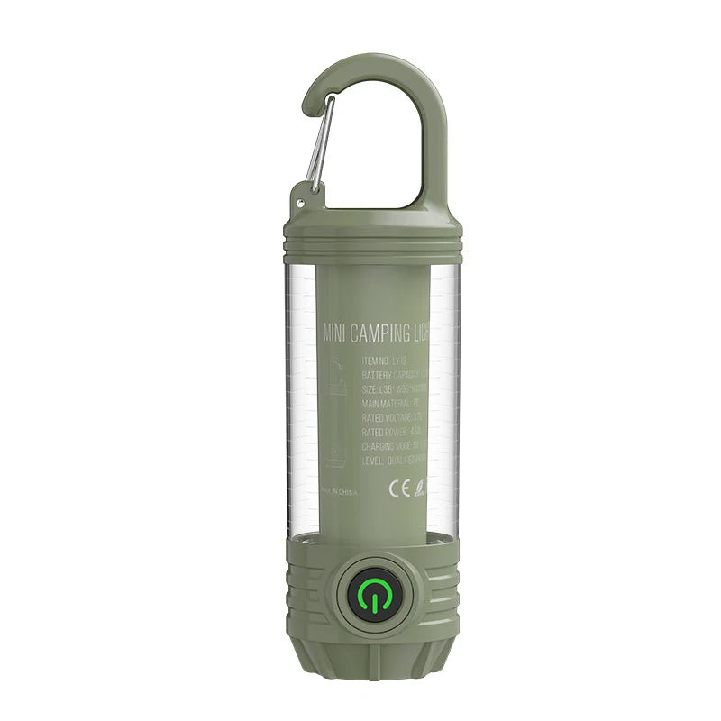 Draagbare LED Campinglamp Oplaadbaar voor Outdoor Gebruik 0