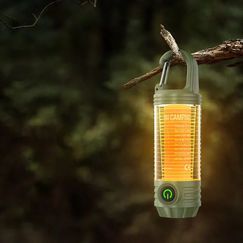 Draagbare LED Campinglamp Oplaadbaar voor Outdoor Gebruik 3