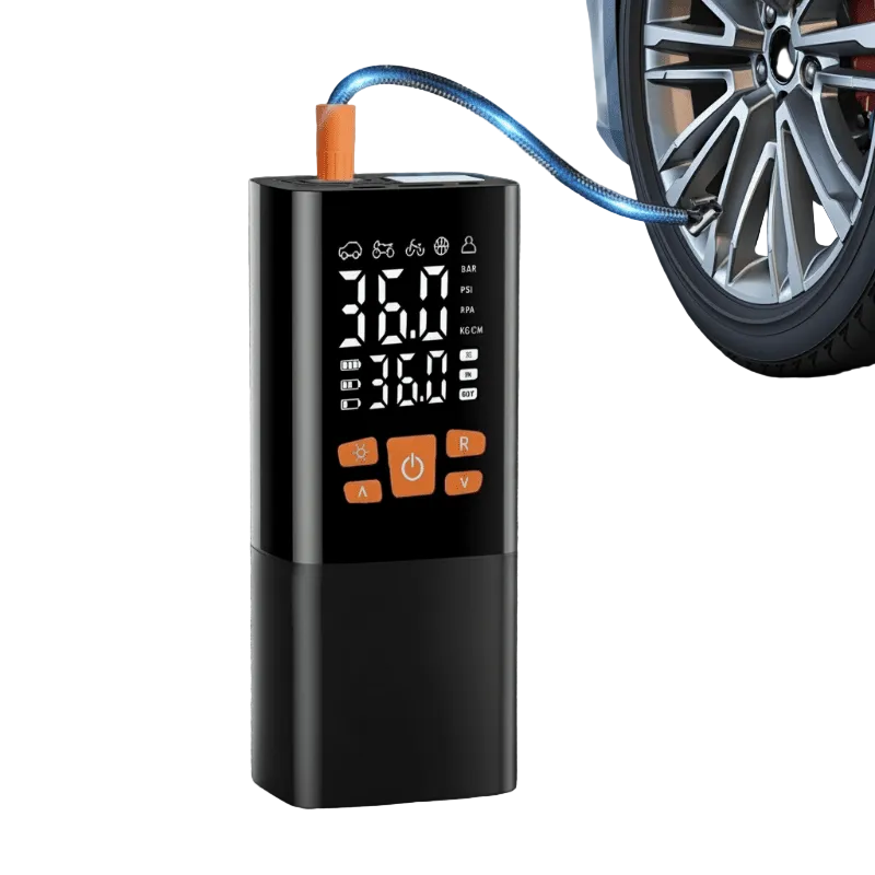 Draagbare Luchtcompressor 180 PSI met LED-verlichting 0