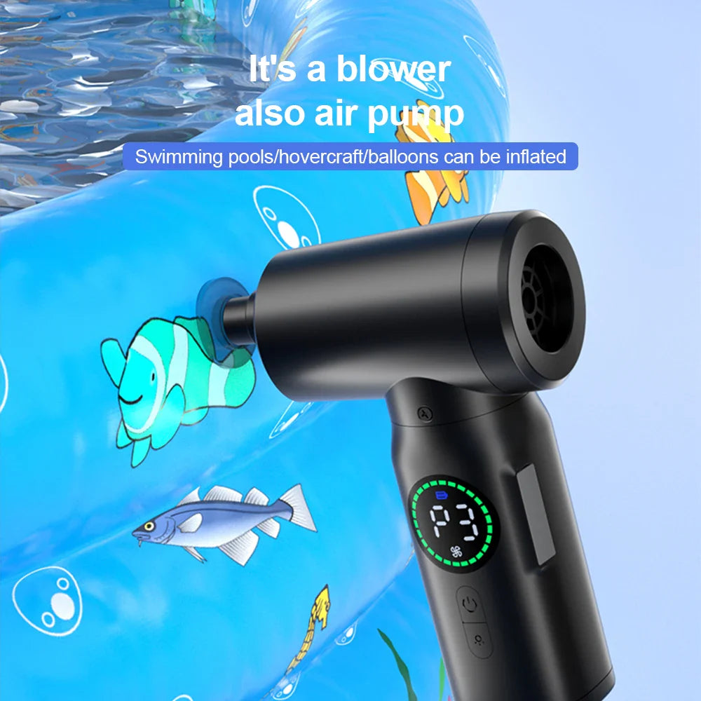 Draagbare Luchtzuiger en Blazer met LED-verlichting 2-in-1 Ontwerp 3