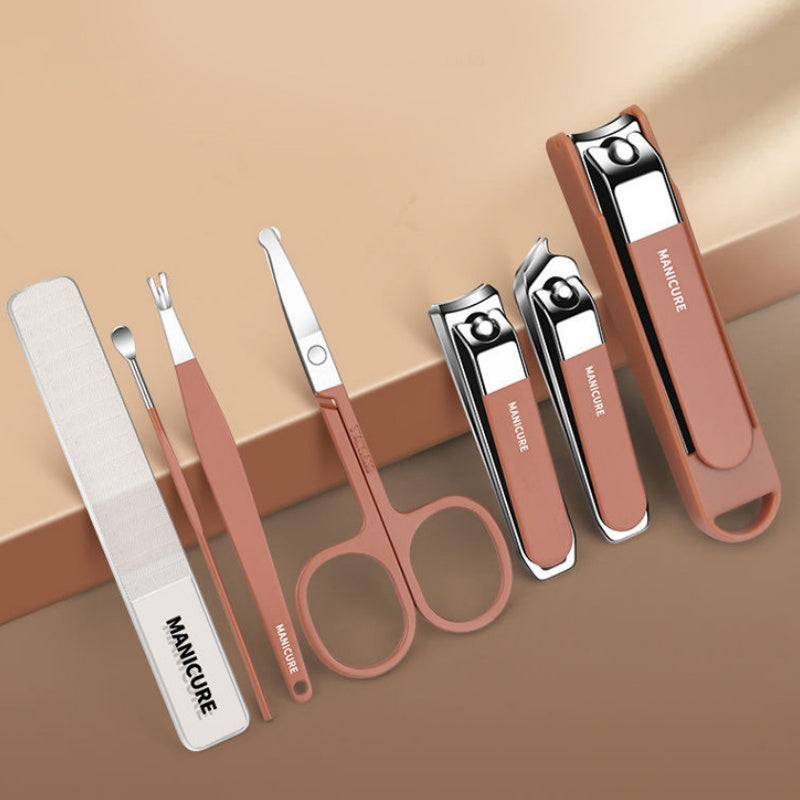 Draagbare Manicureset met Nagelknipper en Verzorgingsinstrumenten 1
