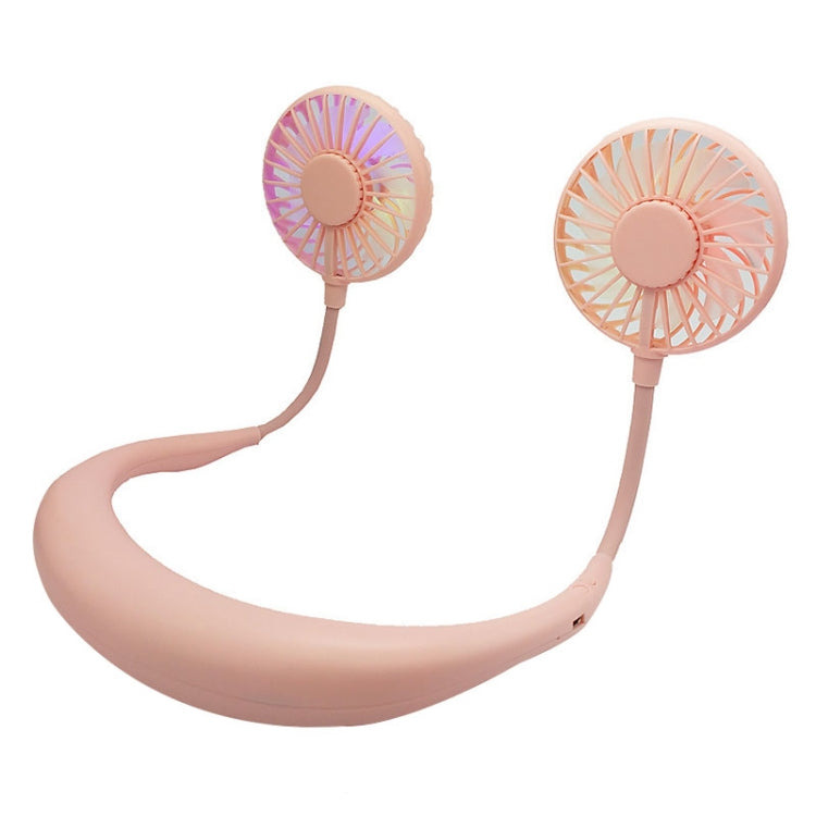 Draagbare Mini Ventilator met LED Verlichting 0