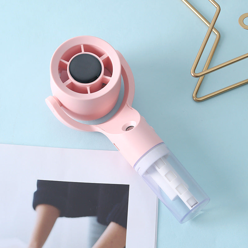 Draagbare Miniventilator met Sprayfunctie Compact Design 6