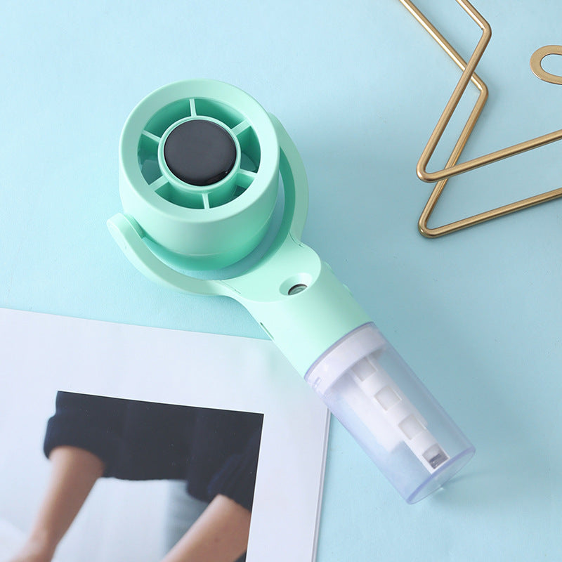Draagbare Miniventilator met Sprayfunctie Compact Design 7