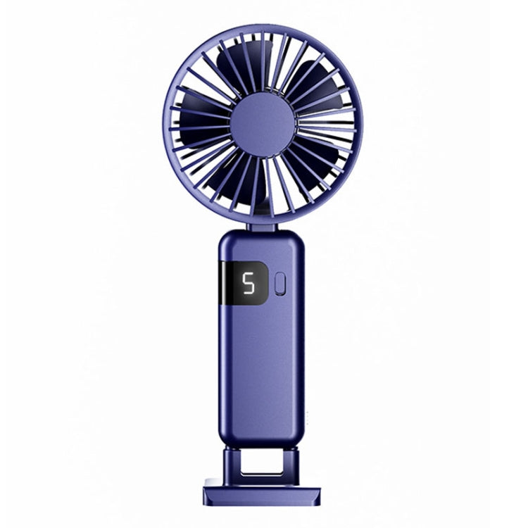 Draagbare Nekventilator met Digitale Display en Oplaadfunctie 0