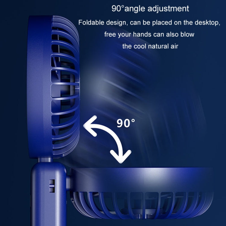 Draagbare Nekventilator met Digitale Display en Oplaadfunctie 5