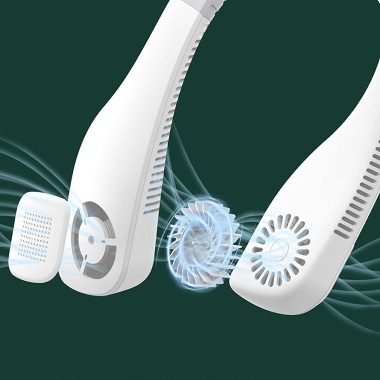 Draagbare Nekventilator met Oplaadbare USB en 3 Windniveaus 2