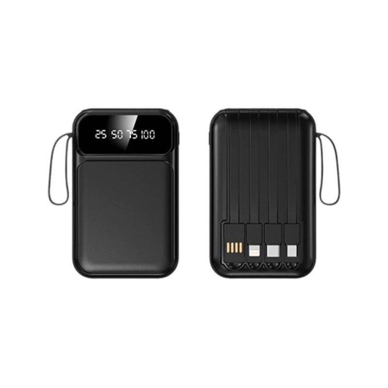 Draagbare Powerbank Compact Met LED-display en Meerdere USB-poorten 1