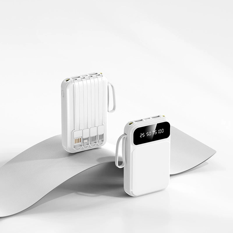 Draagbare Powerbank Compact Met LED-display en Meerdere USB-poorten 7