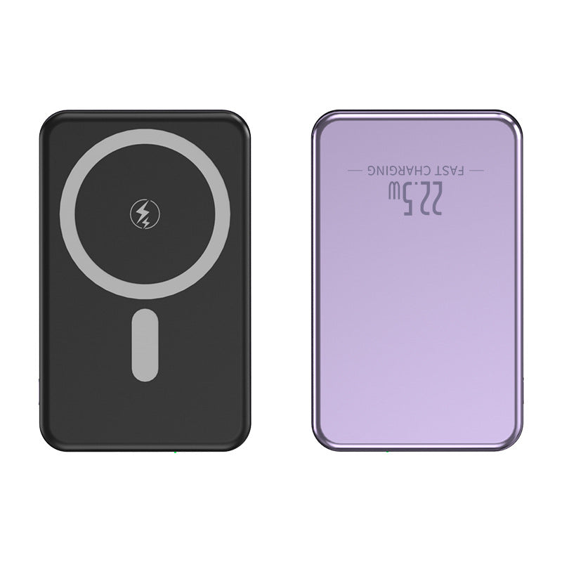 Draagbare Powerbank Inductie Met LED-Display Slank Ontwerp 1