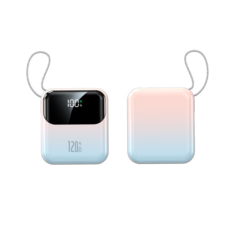 Draagbare Powerbank Met Digitaal LCD-Display En Snellaadfunctie 1