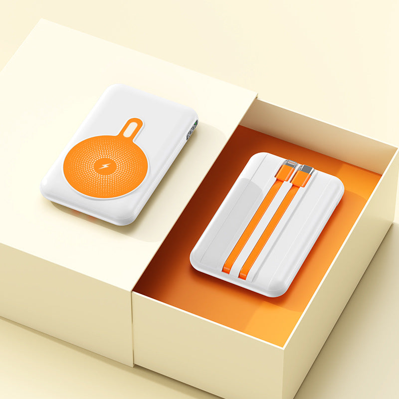 Draagbare Powerbank Met Snellaadfunctie En Draadloze Oplaadoptie 0