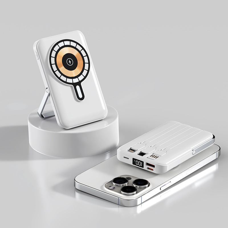 Draagbare Powerbank Met Standaard Voor Mobiele Apparaten - Beste Powerbank Kopen 0