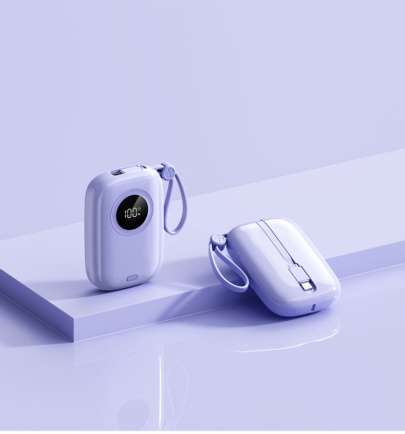 Draagbare Powerbank met Digitaal Display Unisex 4
