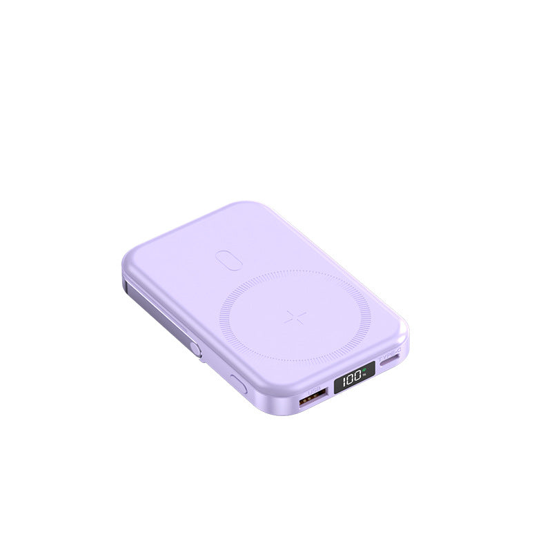 Draagbare Powerbank met Digitaal Display en Draadloze Oplaadfunctie - Powerbank Kopen voor Smartphone en Tablet 2
