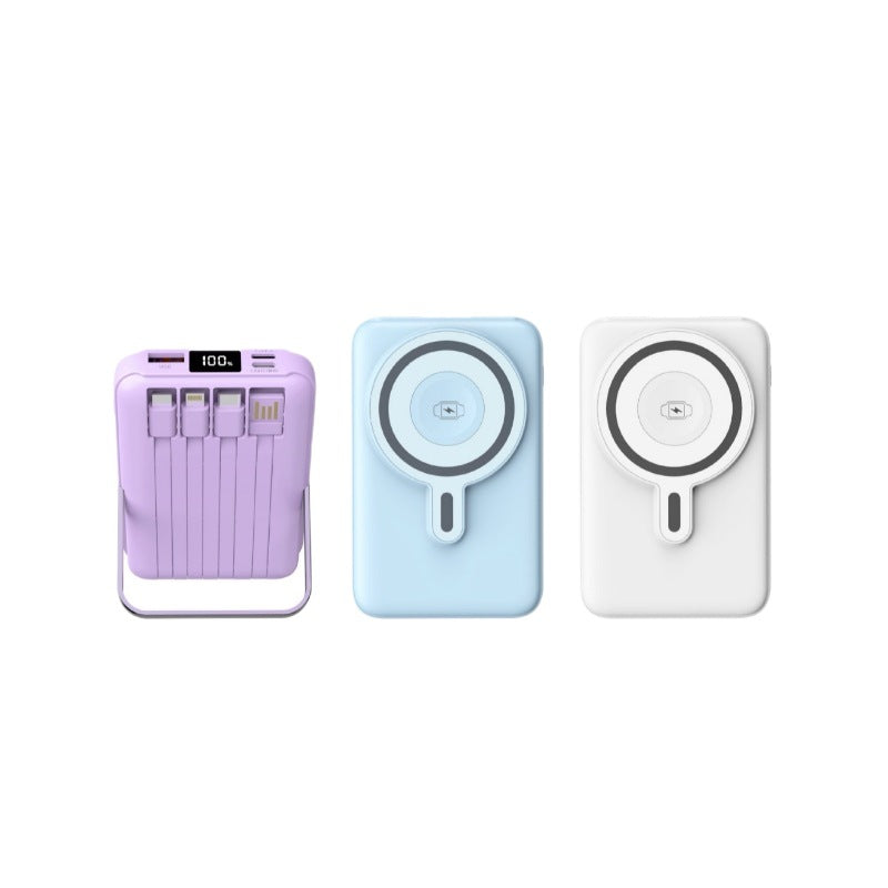 Draagbare Powerbank met MagSafe en USB-poorten voor Draadloos Opladen 1
