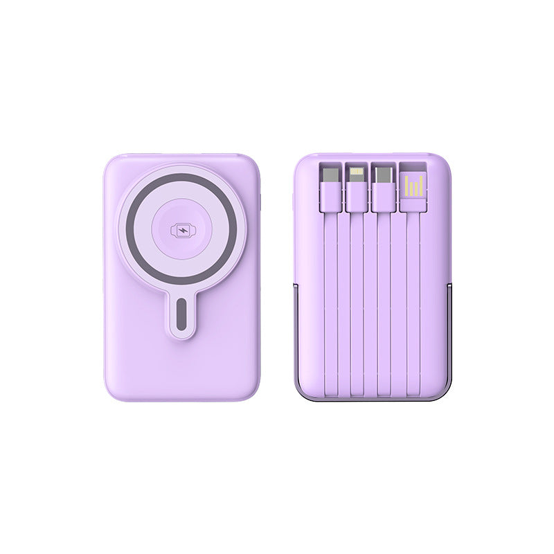 Draagbare Powerbank met MagSafe en USB-poorten voor Draadloos Opladen 3