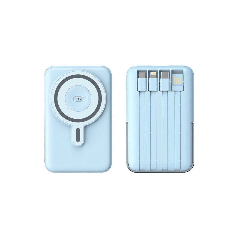 Draagbare Powerbank met MagSafe en USB-poorten voor Draadloos Opladen 4