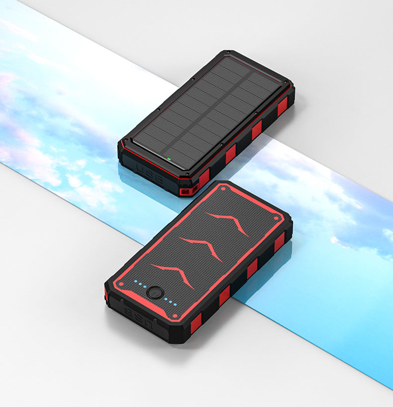 Draagbare Powerbank met Zonne-energie voor Avontuurlijke Activiteiten 3