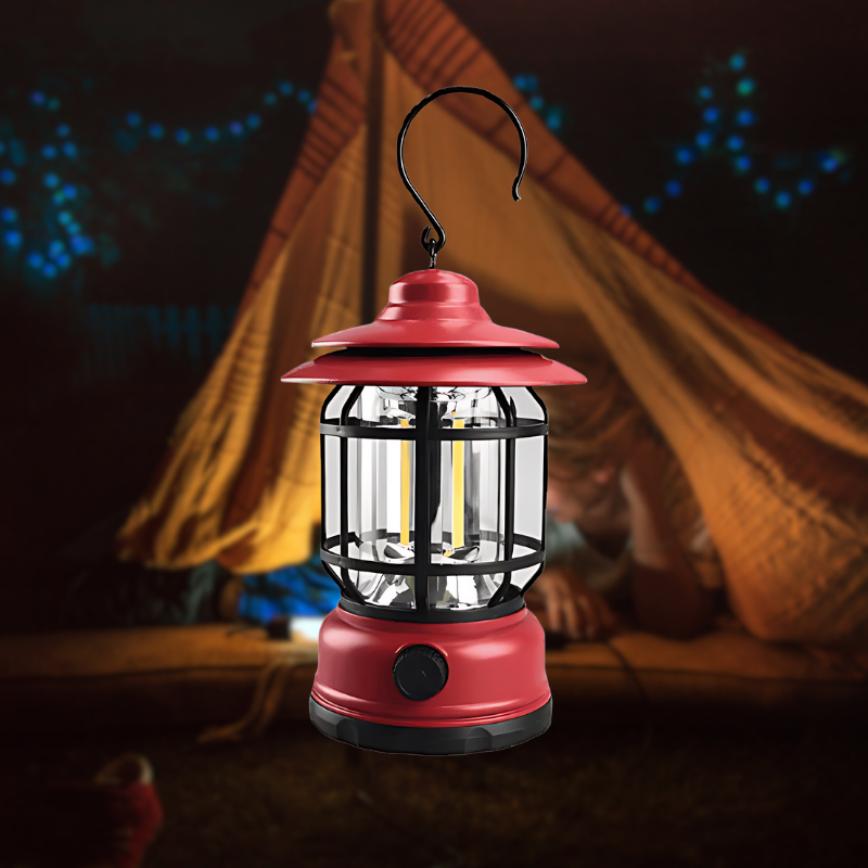 Draagbare Retro Lamp voor Binnen en Buiten 3