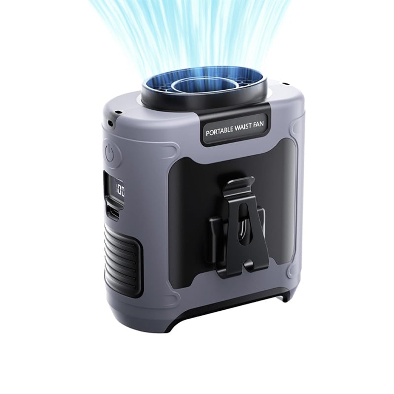 Draagbare Riemventilator met USB Opladen 0