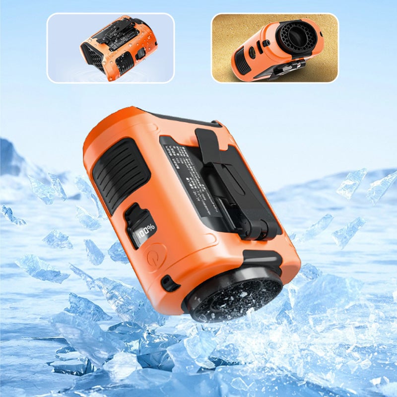 Draagbare Riemventilator met USB Opladen 5