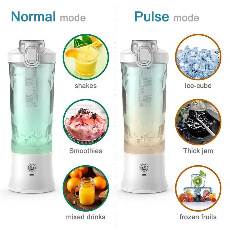 Draagbare Smoothieblender Met Krachtige Motor 4