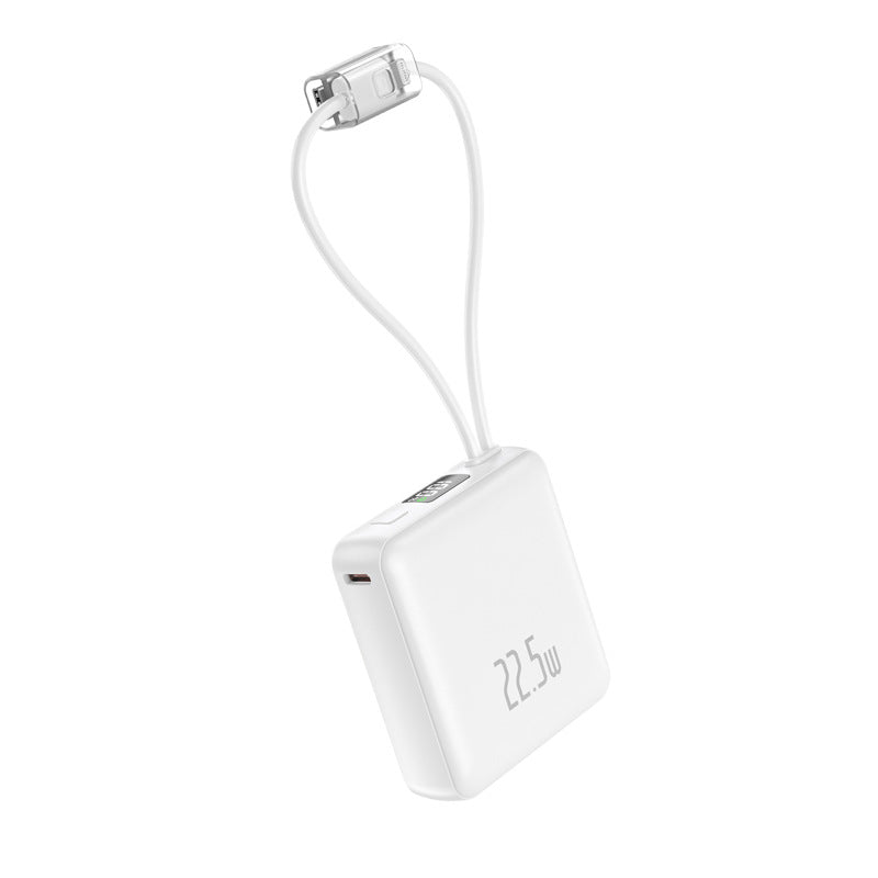 Draagbare Snellader Met Geïntegreerde Kabels Compact Design 3