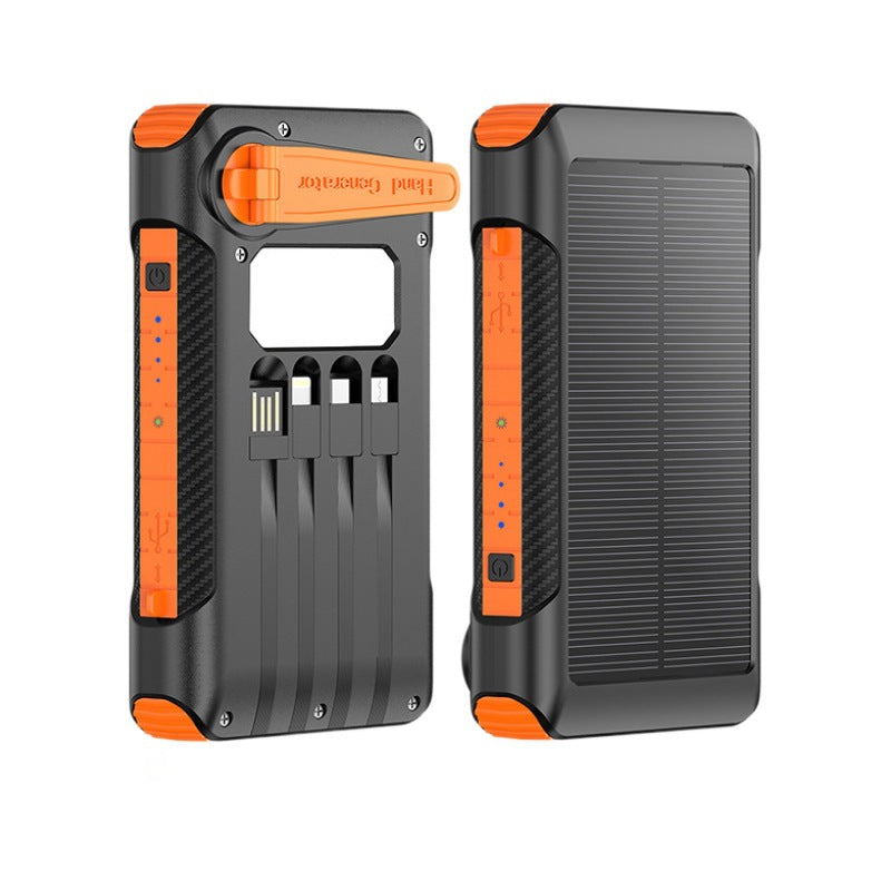 Draagbare Solar Powerbank met Snellaadfunctie voor Outdoor Gebruik 3