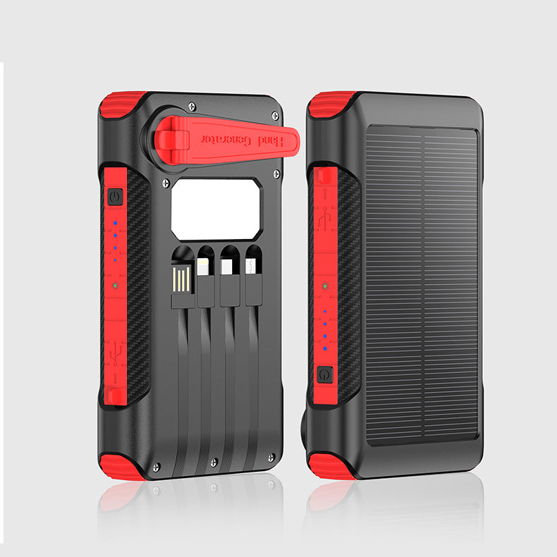 Draagbare Solar Powerbank met Snellaadfunctie voor Outdoor Gebruik 4