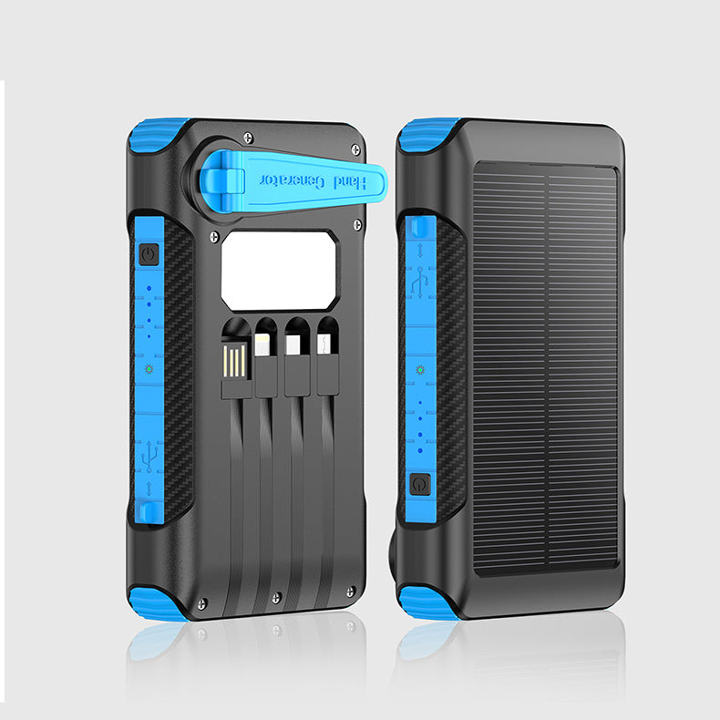 Draagbare Solar Powerbank met Snellaadfunctie voor Outdoor Gebruik 7