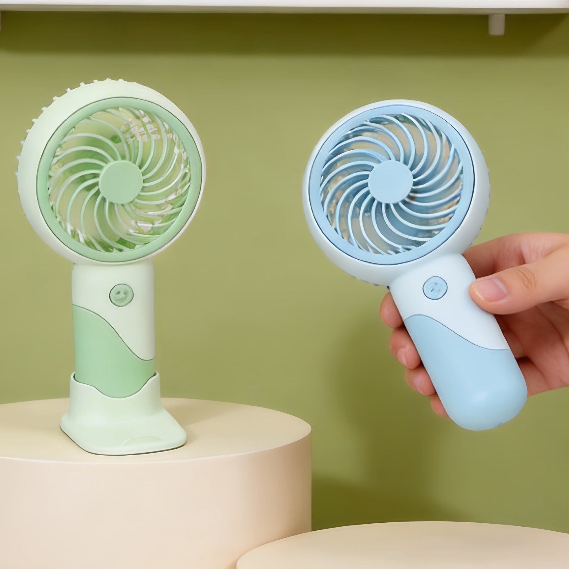 Draagbare Tafelventilator Met Traploze Snelheidsregeling Voor Thuis En Kantoor 2