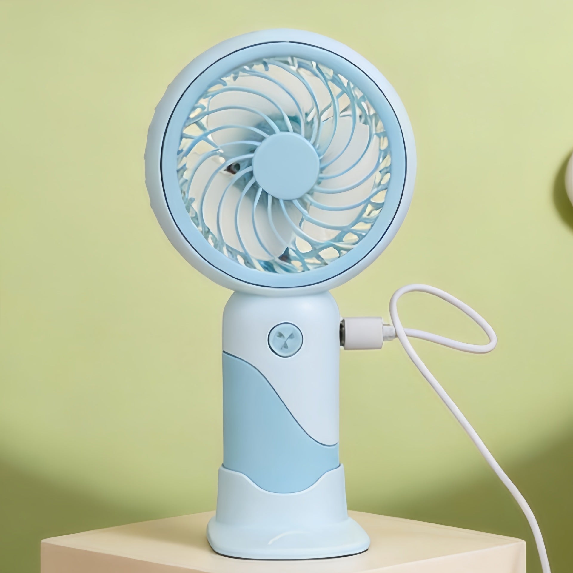 Draagbare Tafelventilator Met Traploze Snelheidsregeling Voor Thuis En Kantoor 4