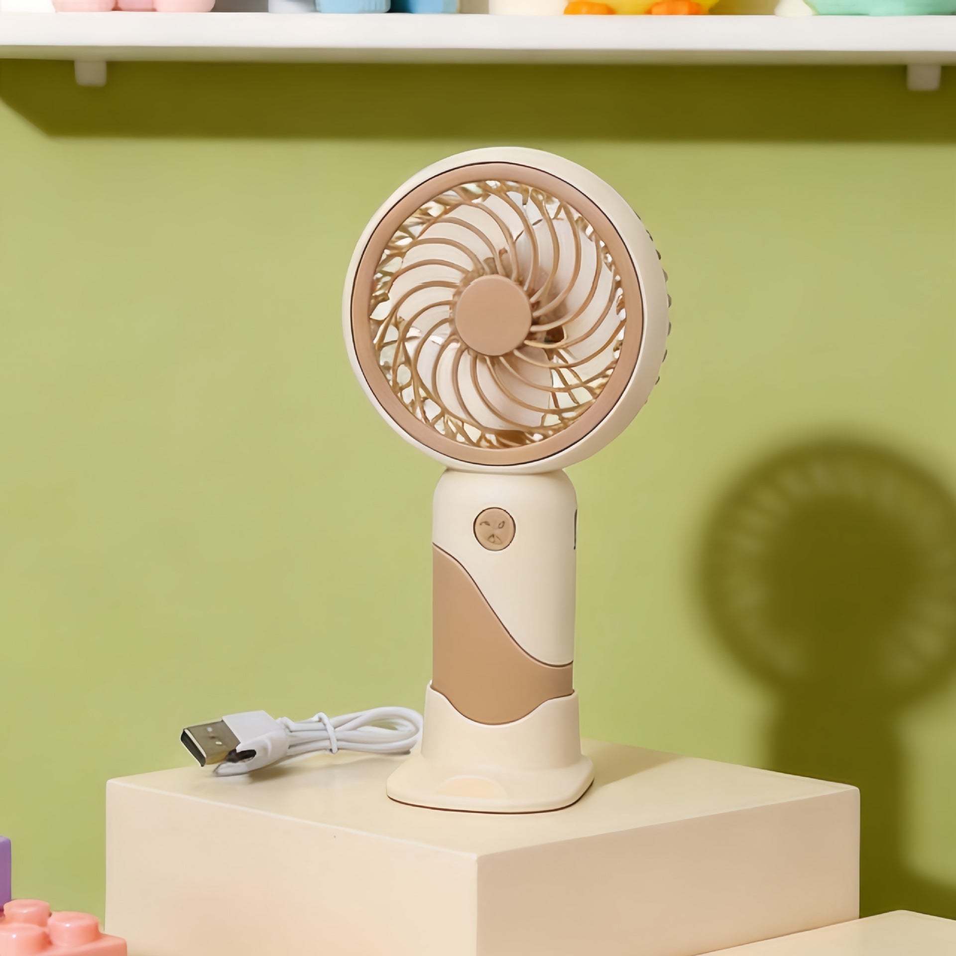 Draagbare Tafelventilator Met Traploze Snelheidsregeling Voor Thuis En Kantoor 7
